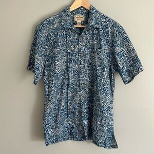 Cooke Street Men’s Aloha Hawaiian Shirt Size Medium